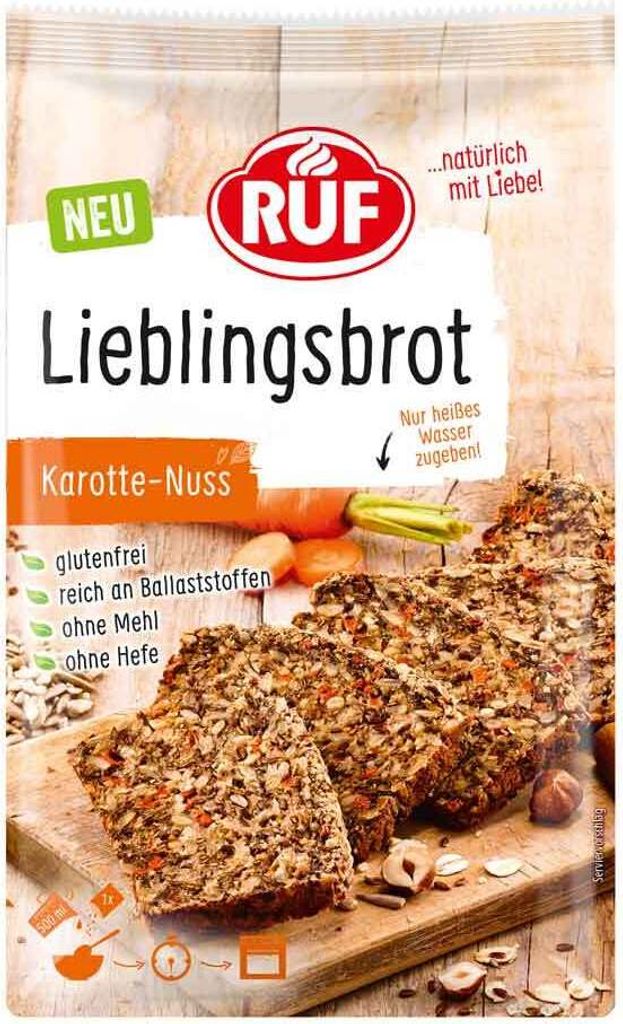 Ruf Favorite Bread Carrot Nut (600g pack)