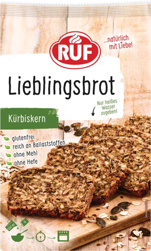 RUF Favorite Bread Pumpkin Seed Baking Mix