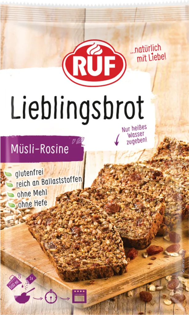 RUF Favorite Bread Muesli Raisin Baking Mix