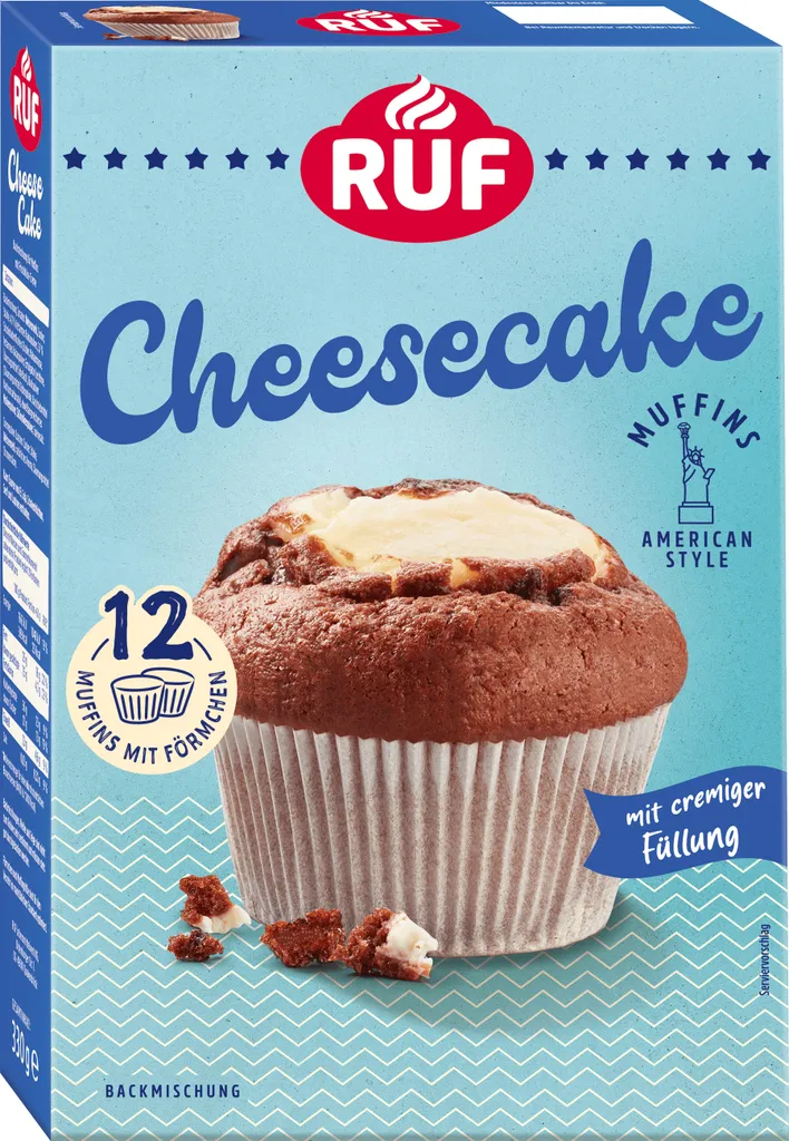 RUF Muffins Cheesecake Baking Mix
