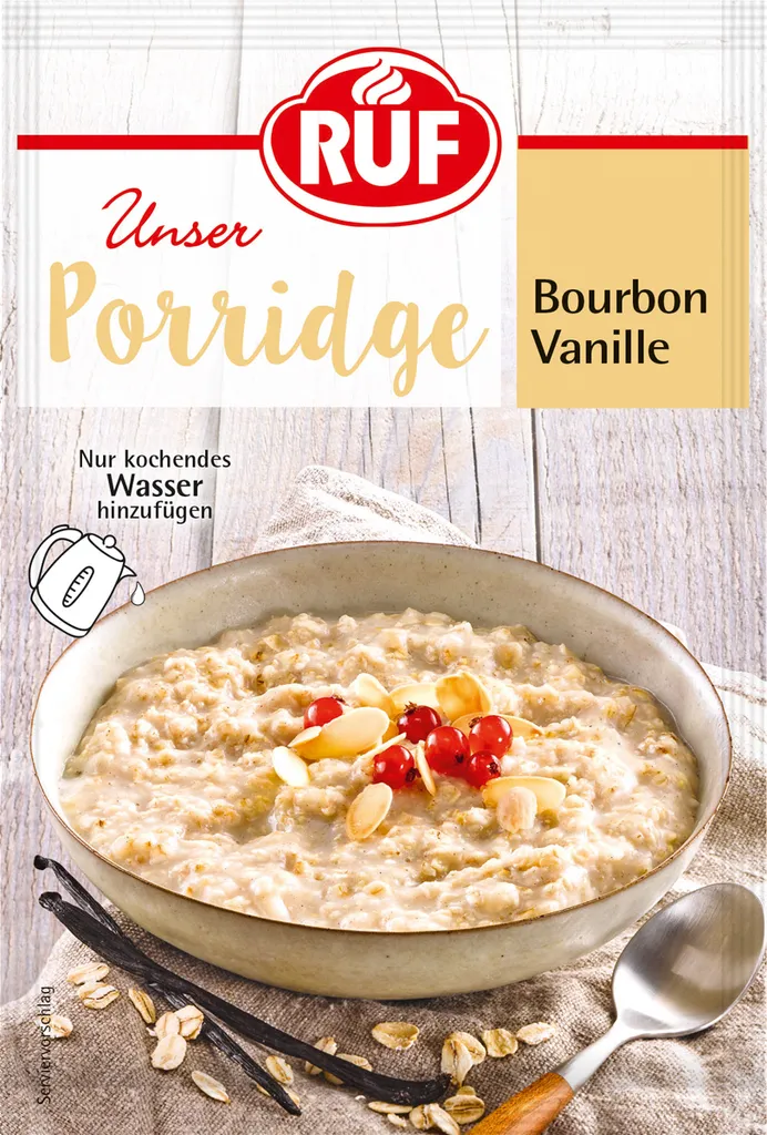 RUF Porridge Bourbon Vanille 65g