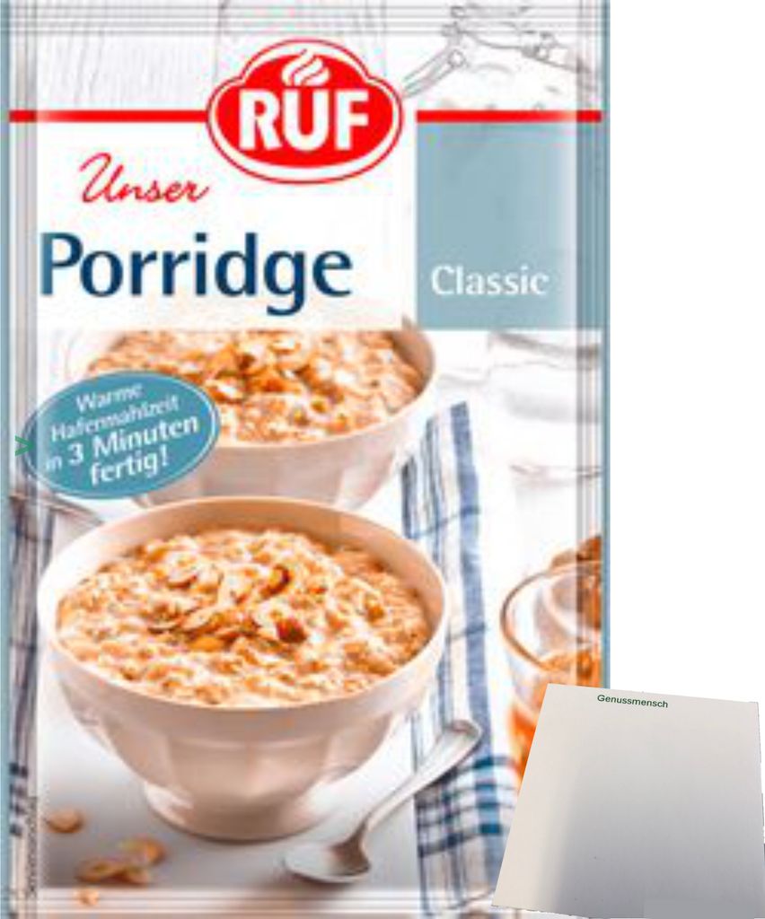 RUF Porridge Classic (65g bag) + usy Block