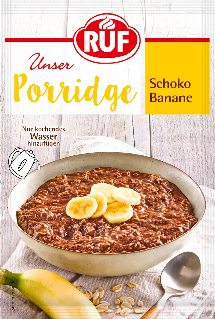 RUF Porridge Schoko Banane 65g