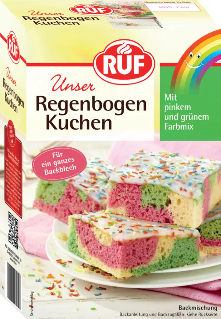RUF Rainbow Cake Mix