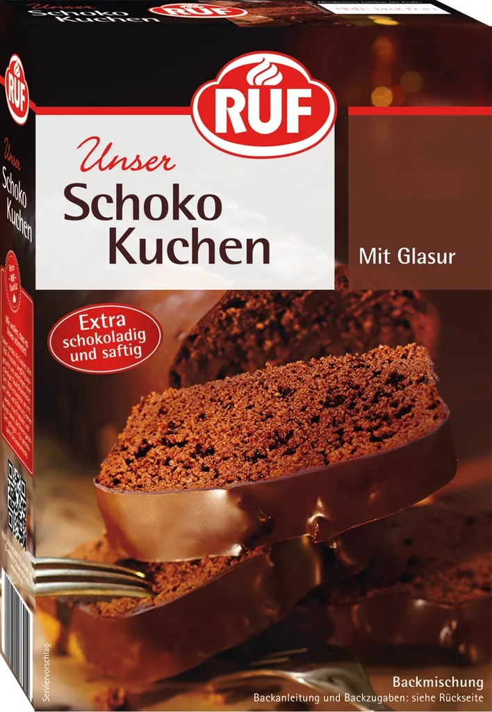 Ruf Chocolate Cake with Icing (475 g)