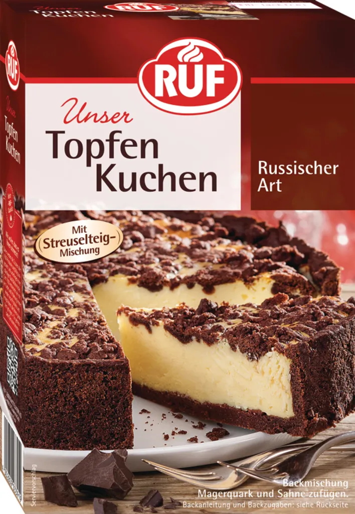 RUF curd cake baking mix