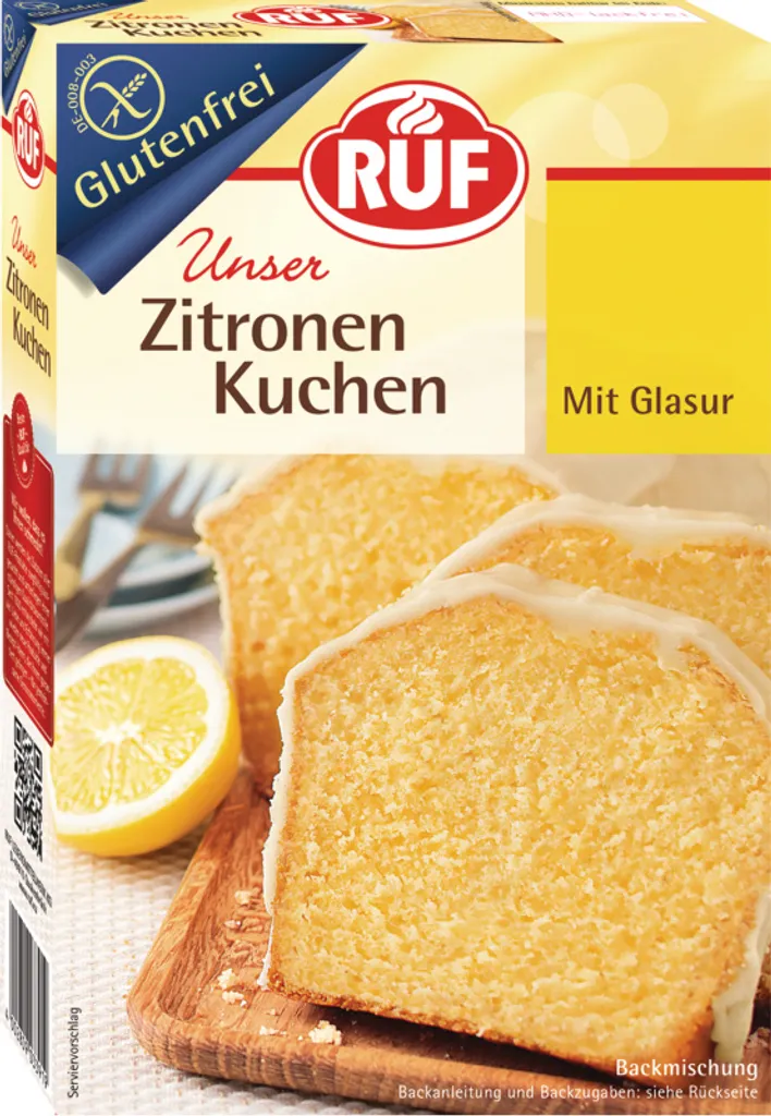 RUF Lemon Cake gluten-free baking mix