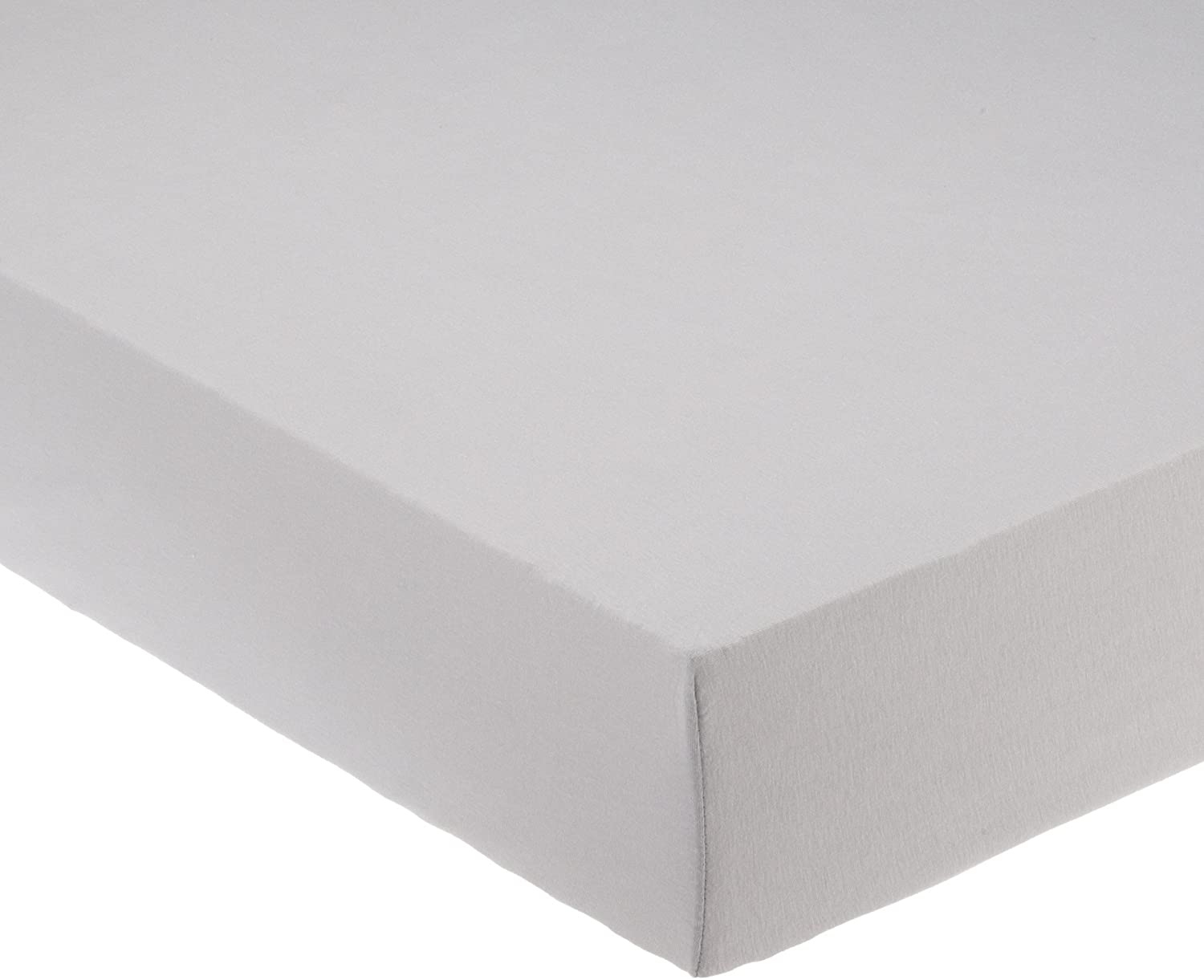Pinolino 540004-8 Jersey Fitted Sheet Grey