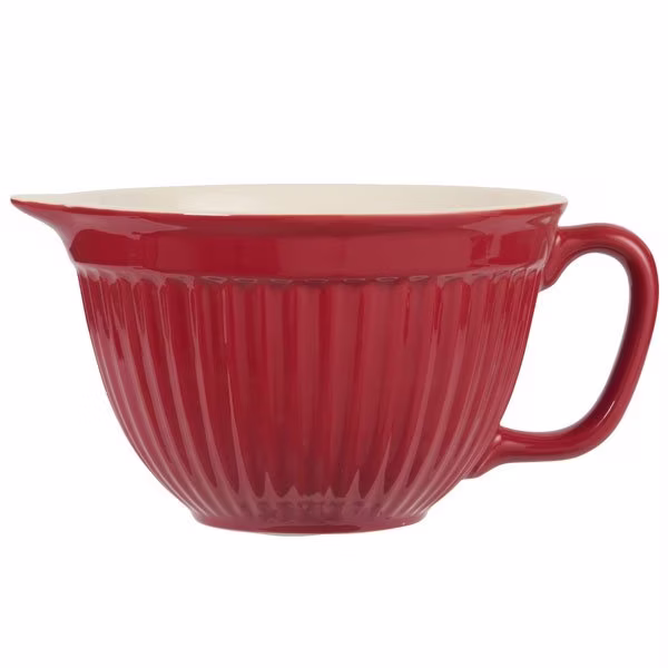 Mixing bowl Mynte Strawberry Red by Ib Laursen