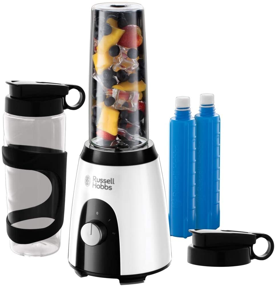 Russell Hobbs Mix&Go Smoothie Maker, white/black