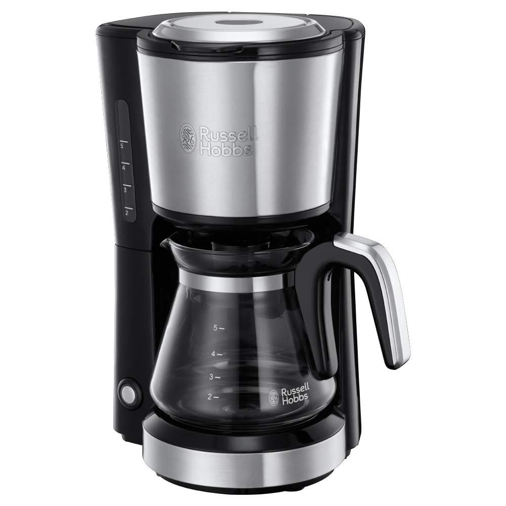 Russell Hobbs Compact Home 24210-56 Mini Glass Coffee Machine 0.625 L Space
