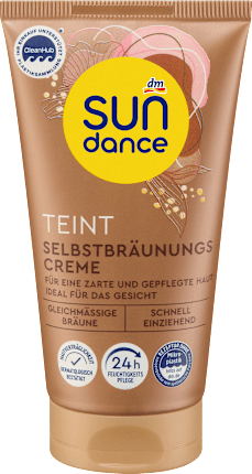 Self-tanning cream face complexion, 75 ml