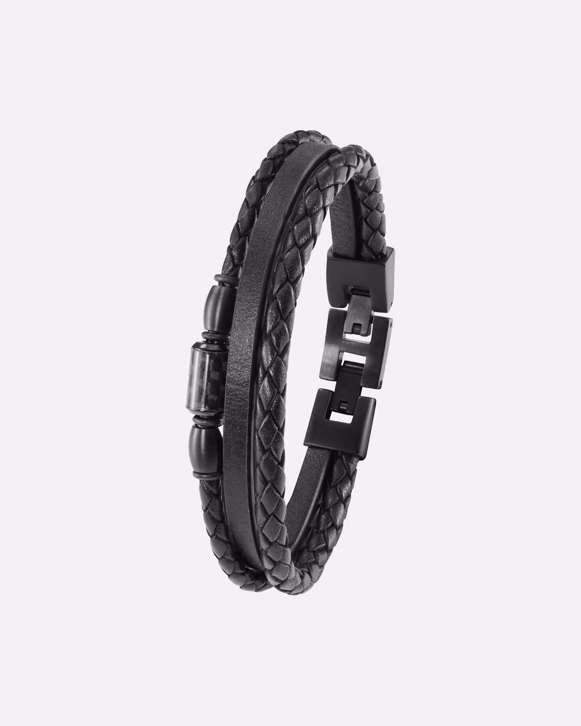 s.Oliver bracelet bracelet stainless steel, carbon