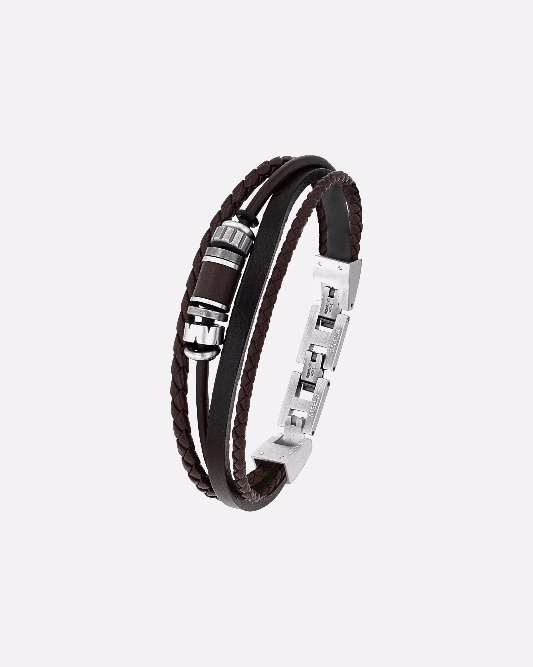 s.Oliver bracelet bracelet for men, stainless steel