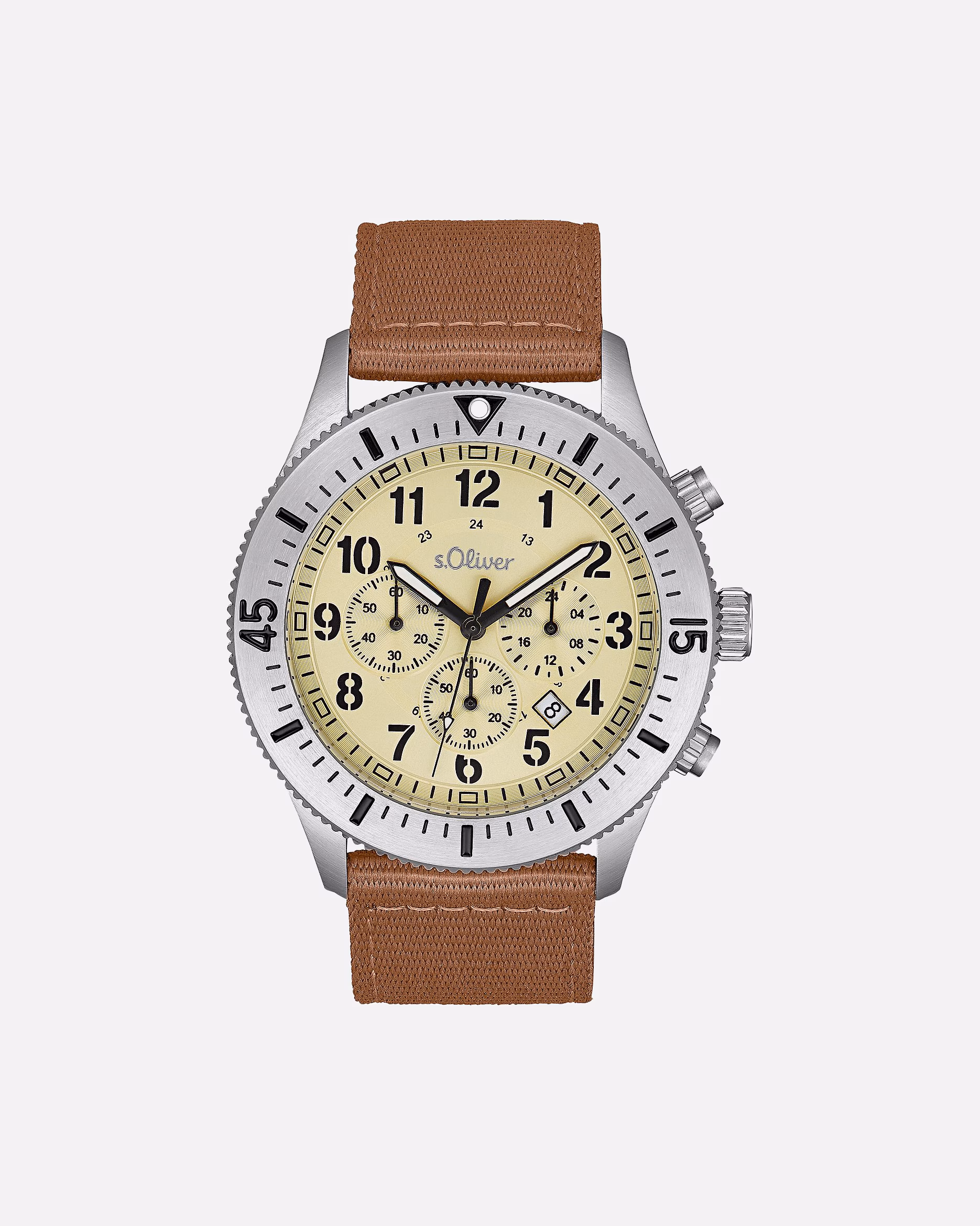 s.Oliver watch chronograph stainless steel