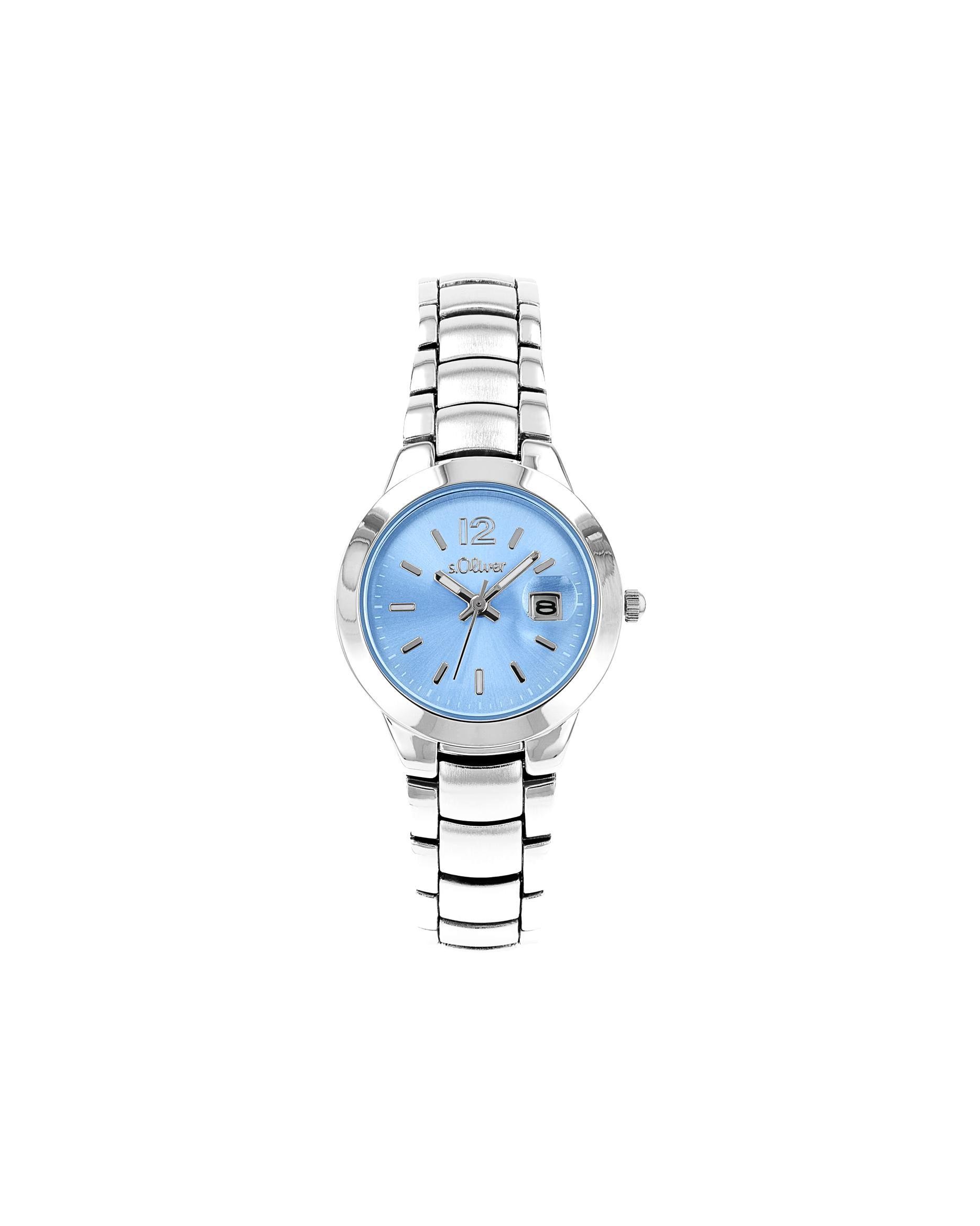 s.Oliver watch quartz watch for women IP gold | Alloy