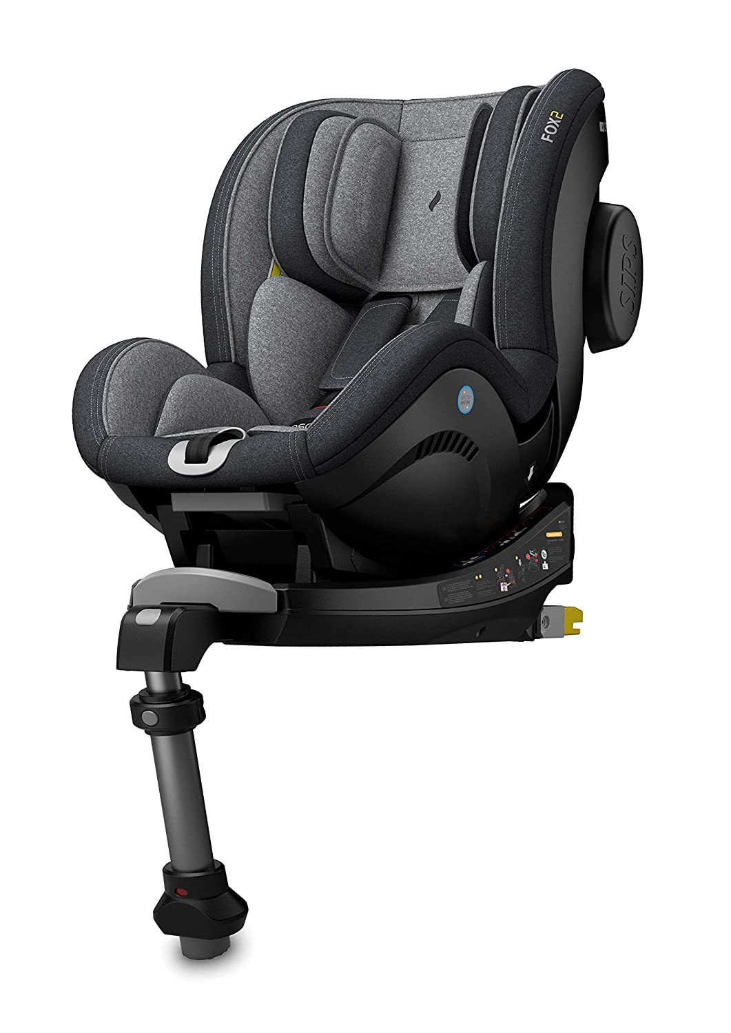 Osann Reboarder Isofix FOX2 Child Car Seat Group 0+/1 (0-18 kg) Universe Grey