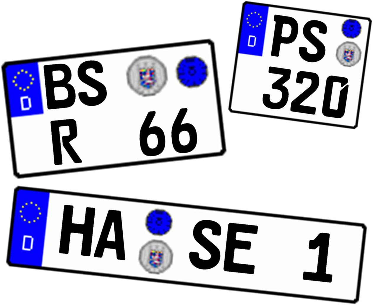 Volkswagen Beetle Coupe White Kit H0 1/87 Herpa Model Car with or without Individiual License Plate
