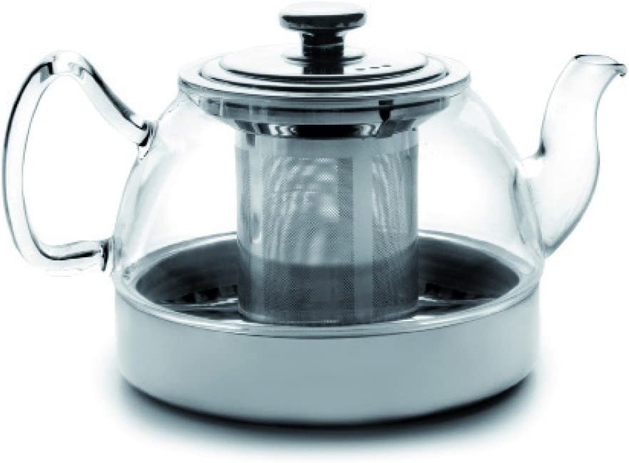 Ibili 621912 Glass Teapot with Filter 1,200 ml