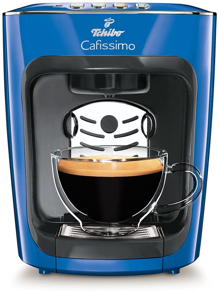Tchibo Cafissimo Mini Coffee Capsule Machine for Coffee, Espresso, Caffé Cr