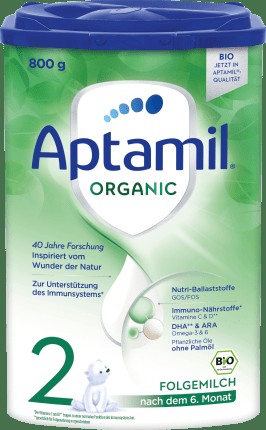 Follow-up milk 2 Organic after the 6th month, 800 g