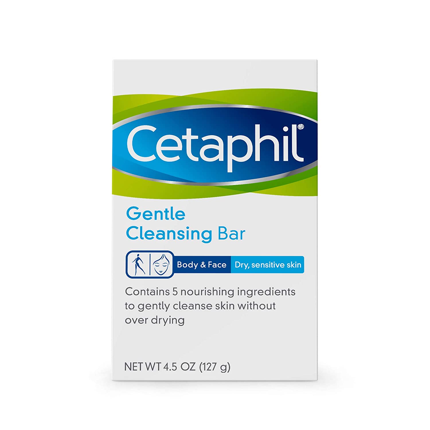 Cetaphil Gentle Cleansing Bar for Dry and Sensitive Skin - 4.5 oz (Pack of 6)