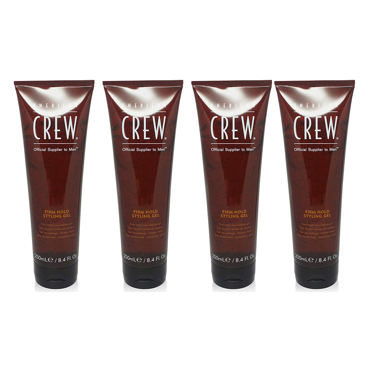 American Crew Firm Hold Gel 8.4 Oz (Pack of 4) by American Crew
