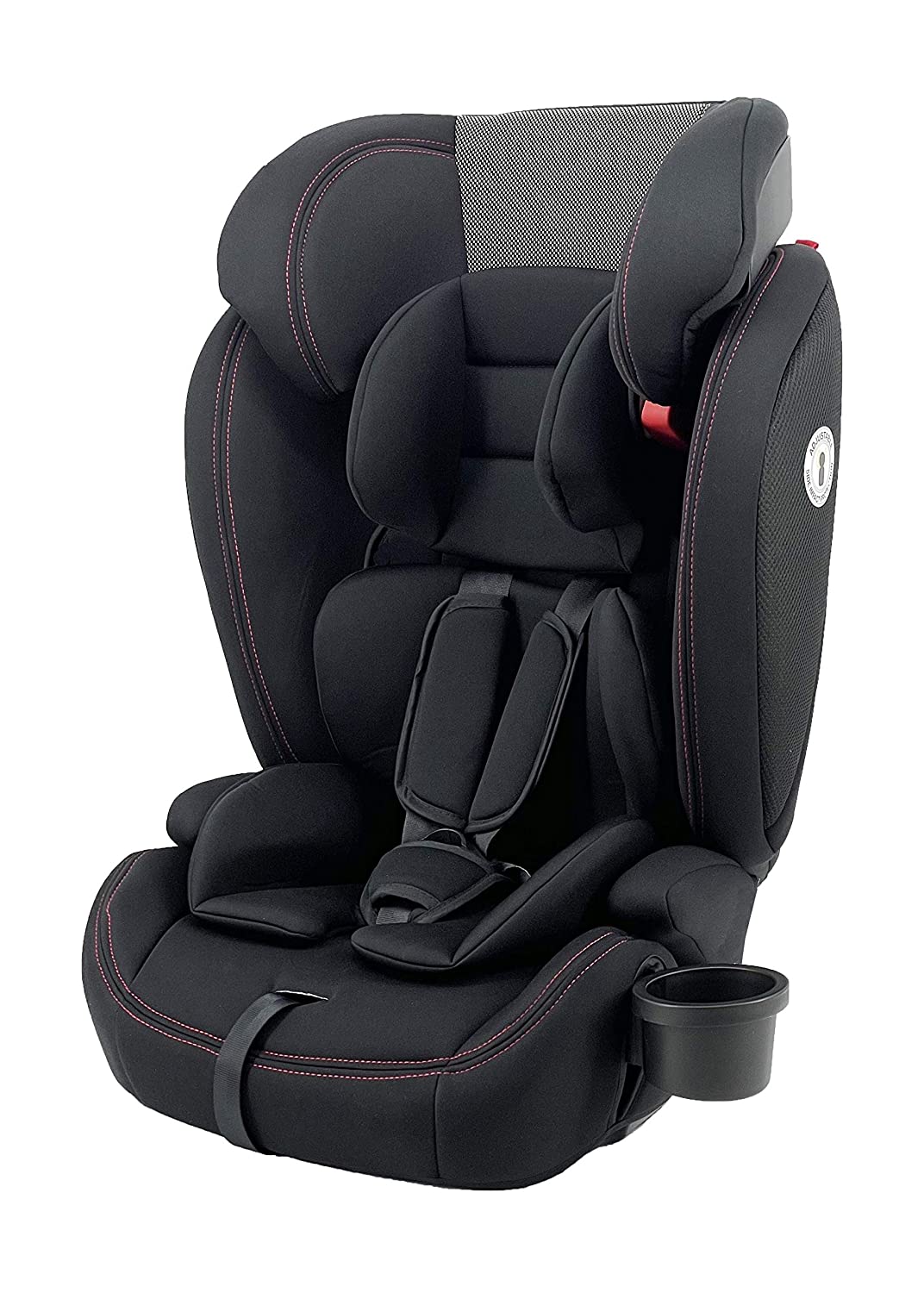 Star Ibaby Babify Hybrid Fix Group 123 - SPS + Isofix - Convertible to Isofix Booster Seat - Black