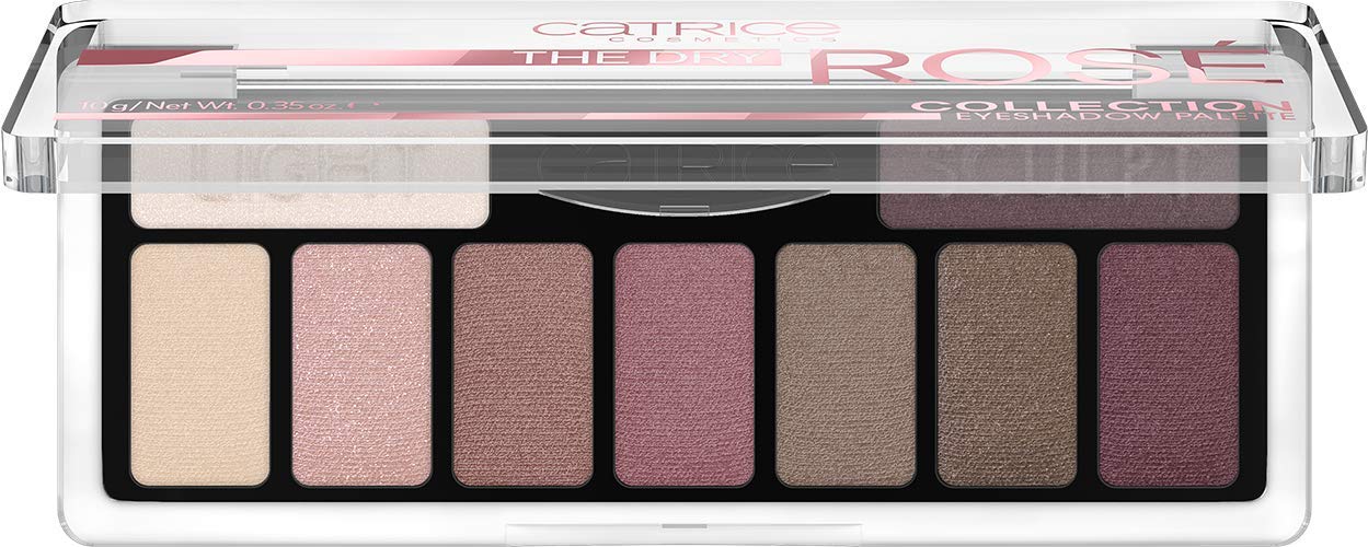 Catrice Collection Eyeshadow Palette, Eyeshadow No. 010 Rose All Day, Multicoloured, Long-Lasting, Shimmering, Matte, Metallic, Microplastic Particles Free, Nano Particles Free, Perfume Free (10 g), rosé ‎010 day