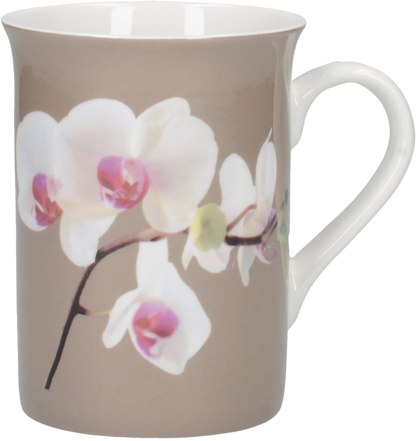 CREATIVE TOPS Fine Bone China Orchid Harmony Mug in Gift Box, Multi-Colour