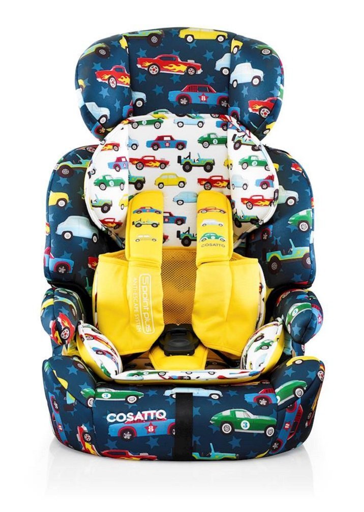 Cosatto Zoomi Car Seat Group 1 2 3, 9-36 kg, 9 Months-12 Years, Side Impact Protection, Forward Facing (Rev Up)