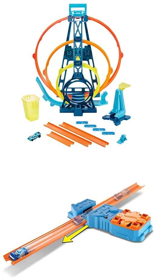Hot Wheels Glc96 Track Builder Unlimited Looping Set, Toy From 6 Years Gbn8