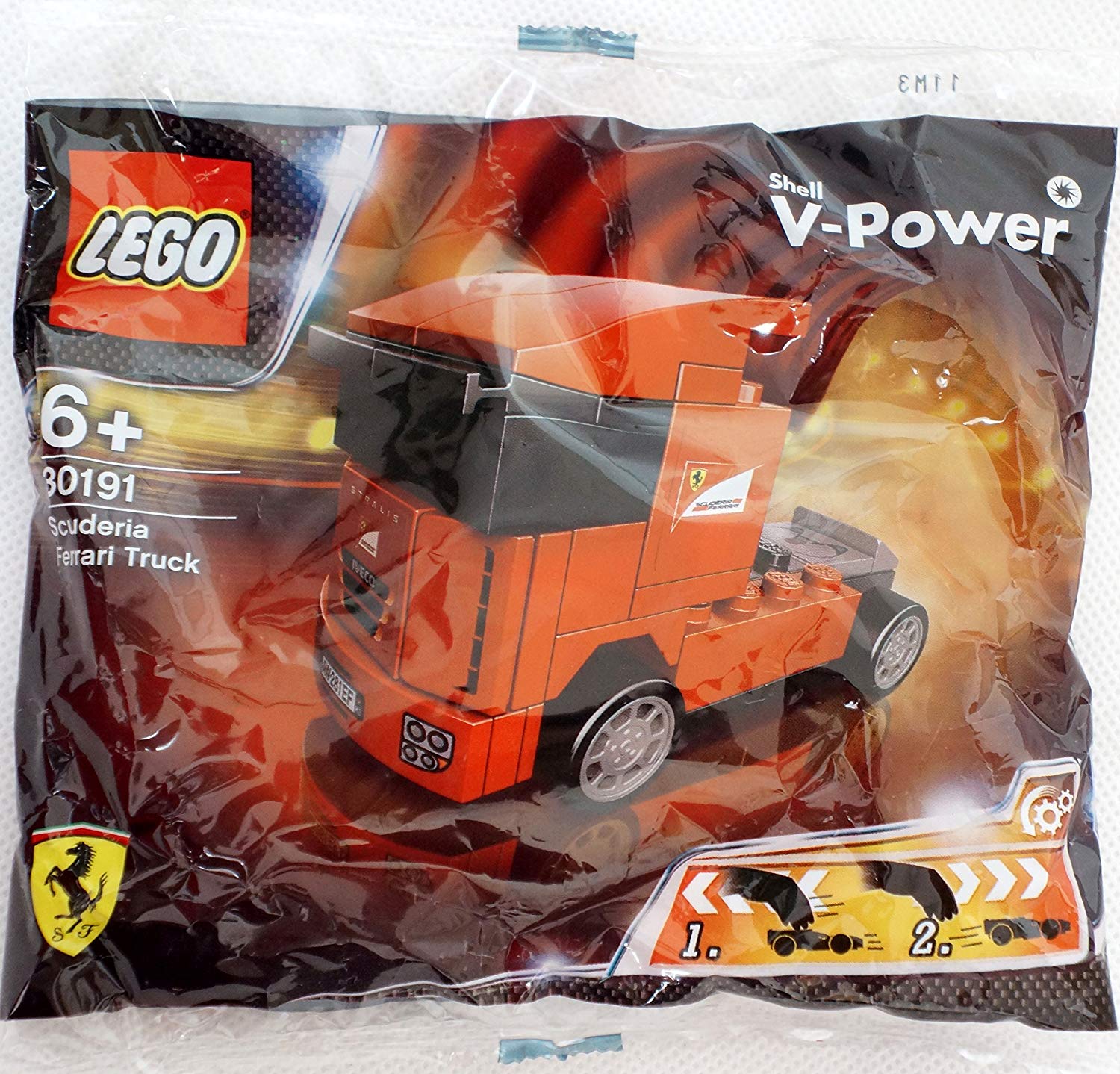 Lego Racers: Scuderia Ferrari Truck Set 30191 (Bagged)