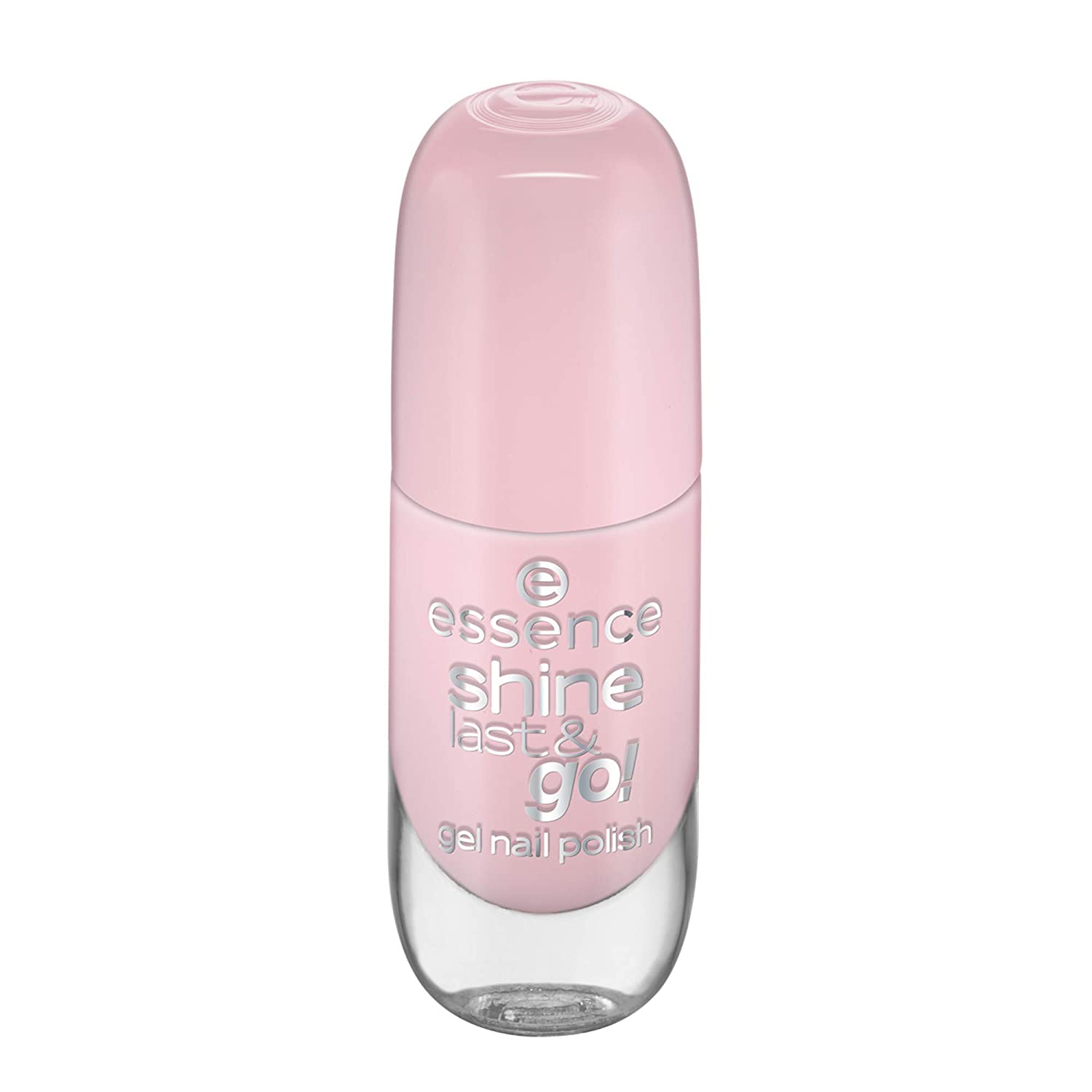 essence cosmetics essence shine last & go! Gel Nail Polish, Gel Polish, No. 05 Sweet as Candy, Nude, Gely, Shiny, No Acetone, Vegan, Microplastic Particles Free (8 ml), candy ‎05