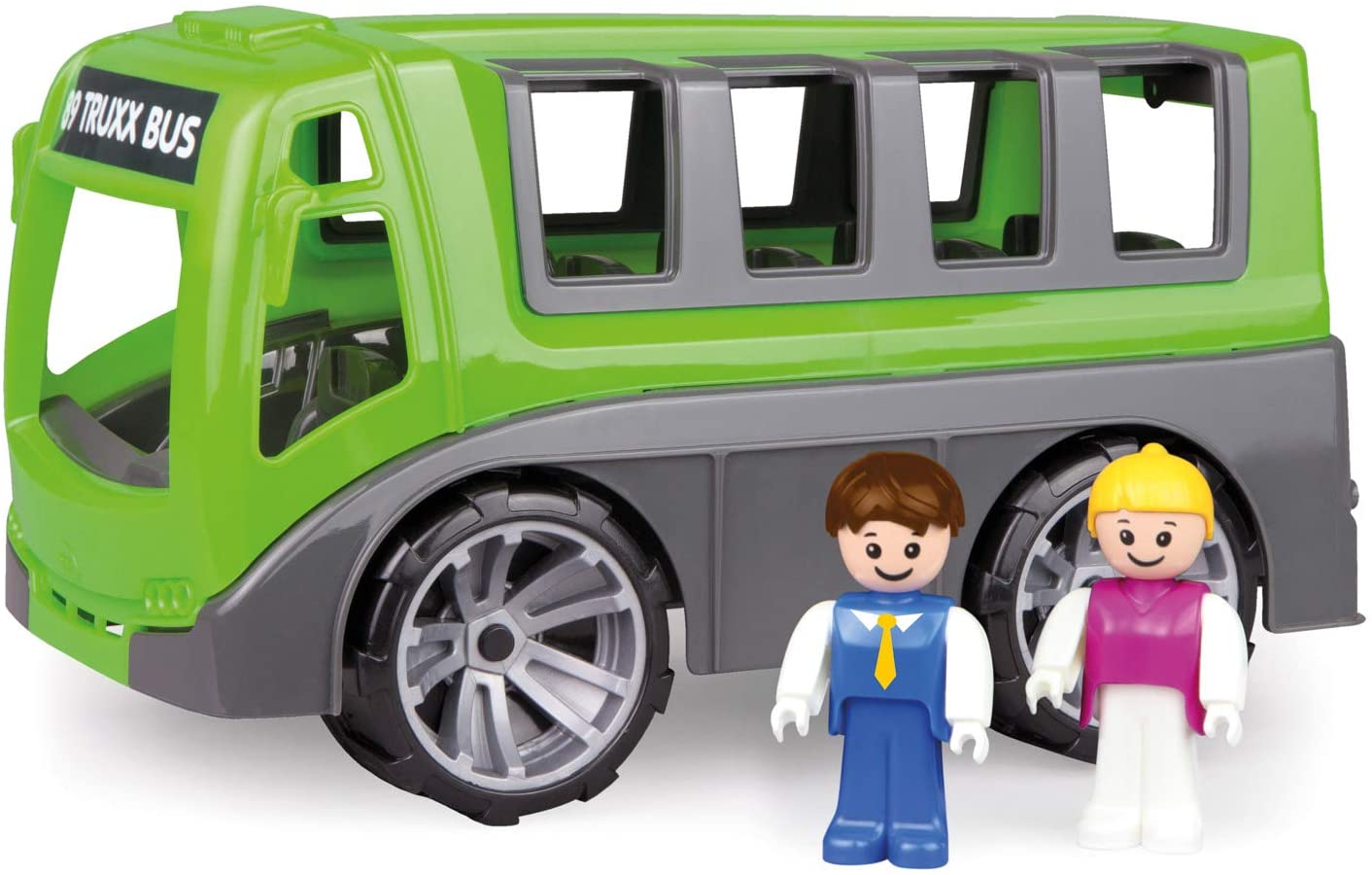 Lena Truxx 04456 Ambulance Vehicle with Toy Figure as Paramedic and Hospital Carrier, Hospital Car with Accessories, Hospital Transporter with Doors to Open, Toy Vehicle for Children from 24 m+