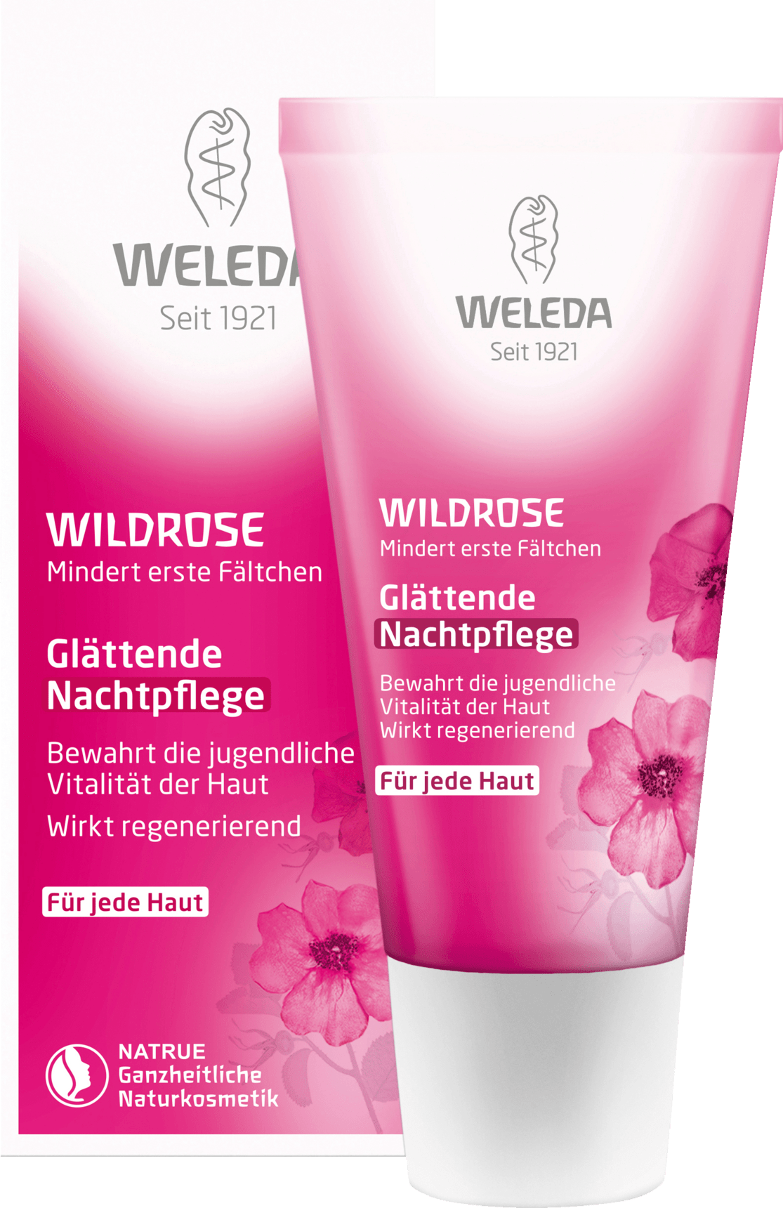 WELEDA Night Cream Wild Rose Smoothing Night Cream, 30 Ml