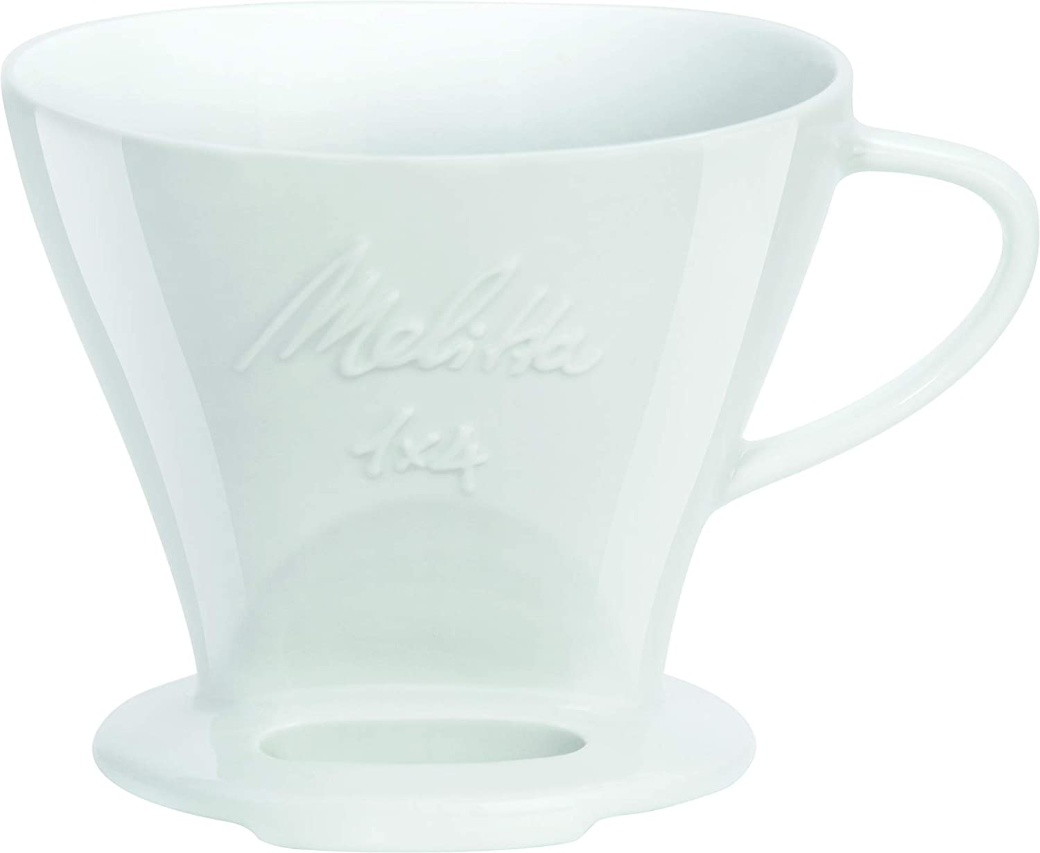 Melitta 219025 Filter Porcelain Coffee Filter Size 1 x 4 White
