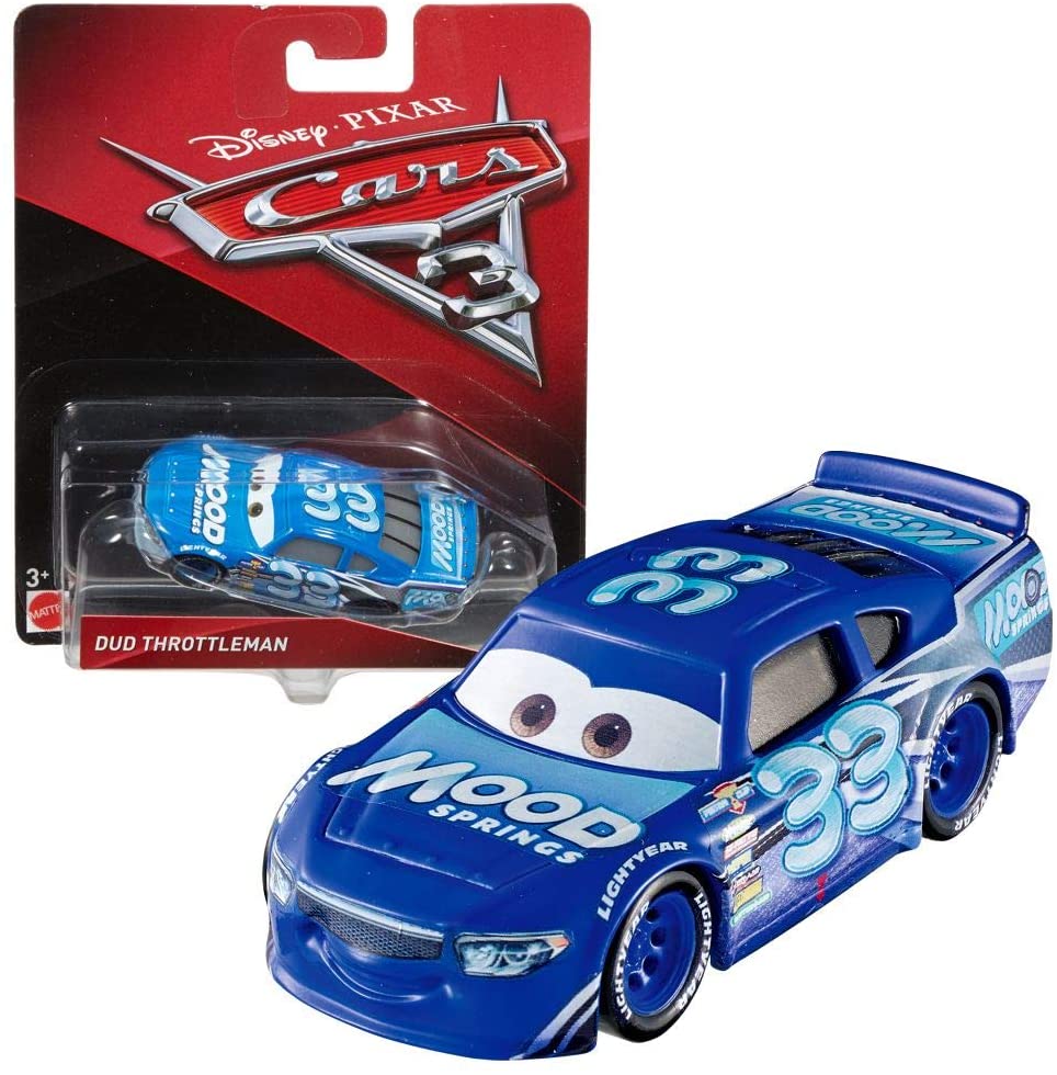 Mattel Models Selection of Cars, Disney Cars 3, 1: 55 Scale Vehicles, 0, 0