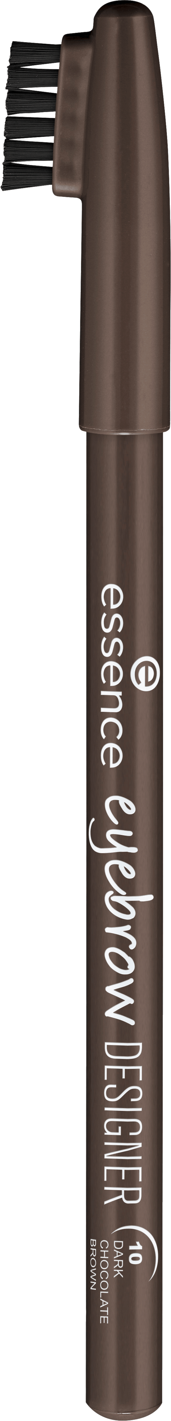 essence cosmetics Eyebrow Pencil, Eyebrow Designer Dark Chocolate Brown 10, 1 G
