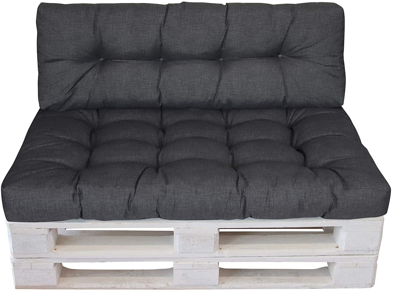 Lileno Home Palette Cushion Set, charcoal