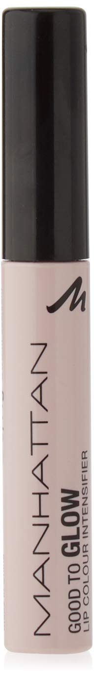 Manhattan Good To Glow Lip Colour Intensifier, Colour Changing Lip Gloss, Colour My Own Pink 100, 1 x 5.44g