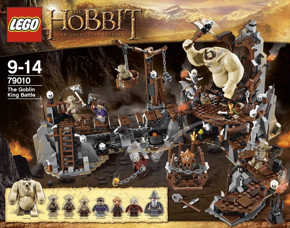 Lego The Hobbit 79010: The Goblin King Battle
