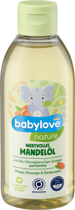 babylove nature almond oil, 250 ml