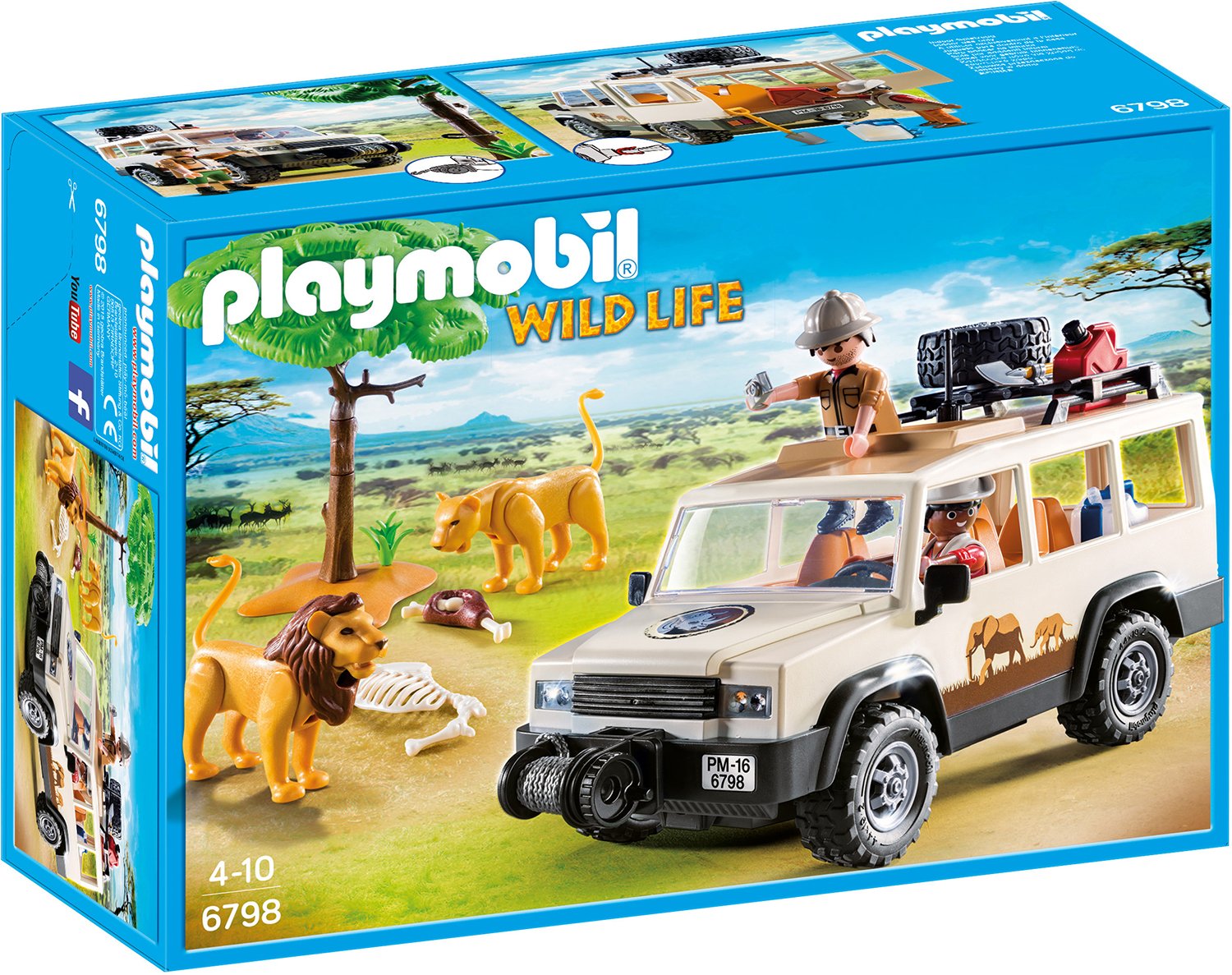 Playmobil Safari Off Road Vehicle With Winch