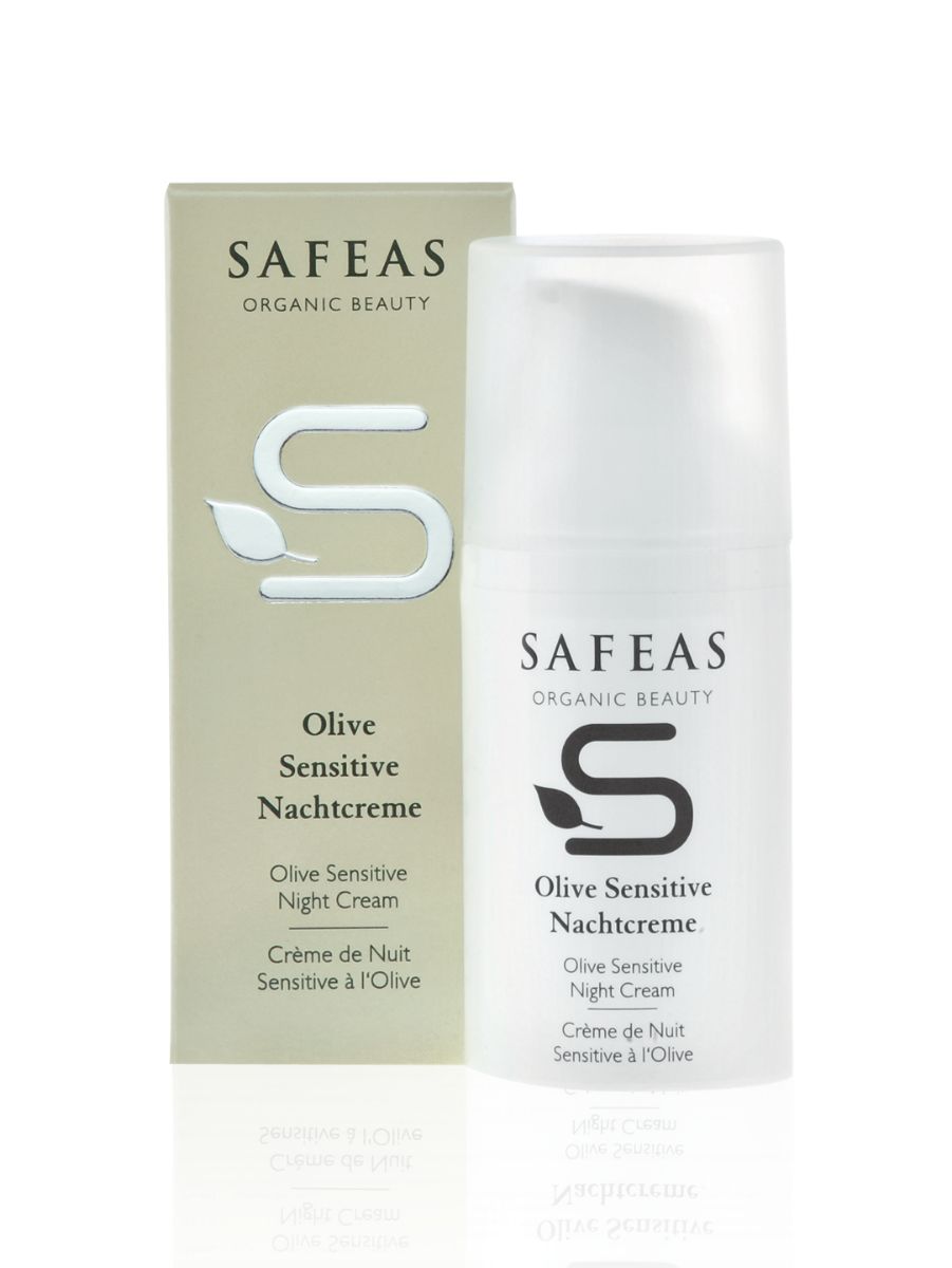 SAFEAS Organic Olive Sensitive Nachtcreme