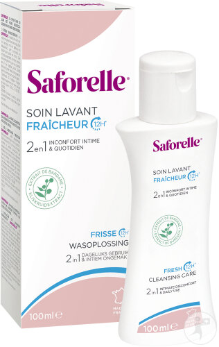 Saforelle Fresh Cleansing Care Intimate and Body Hygiene Bottle 100ml