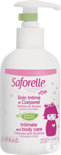 Saforelle Miss Intimate And Body Hygiene Pump Bottle 250ml