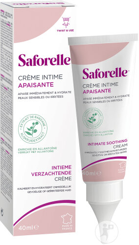 Saforelle Mucous membranes cream cannula for sensitive and irritated skin tube 40ml