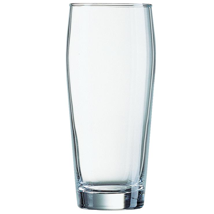 Juice, water and beer glass Willi 63 cl with filling line 0.5 ltr. |-|, contents: 630 ml, H: 185 mm, D: 81 mm