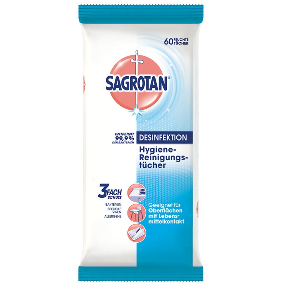 Sagrotan hygiene cleaning cloths